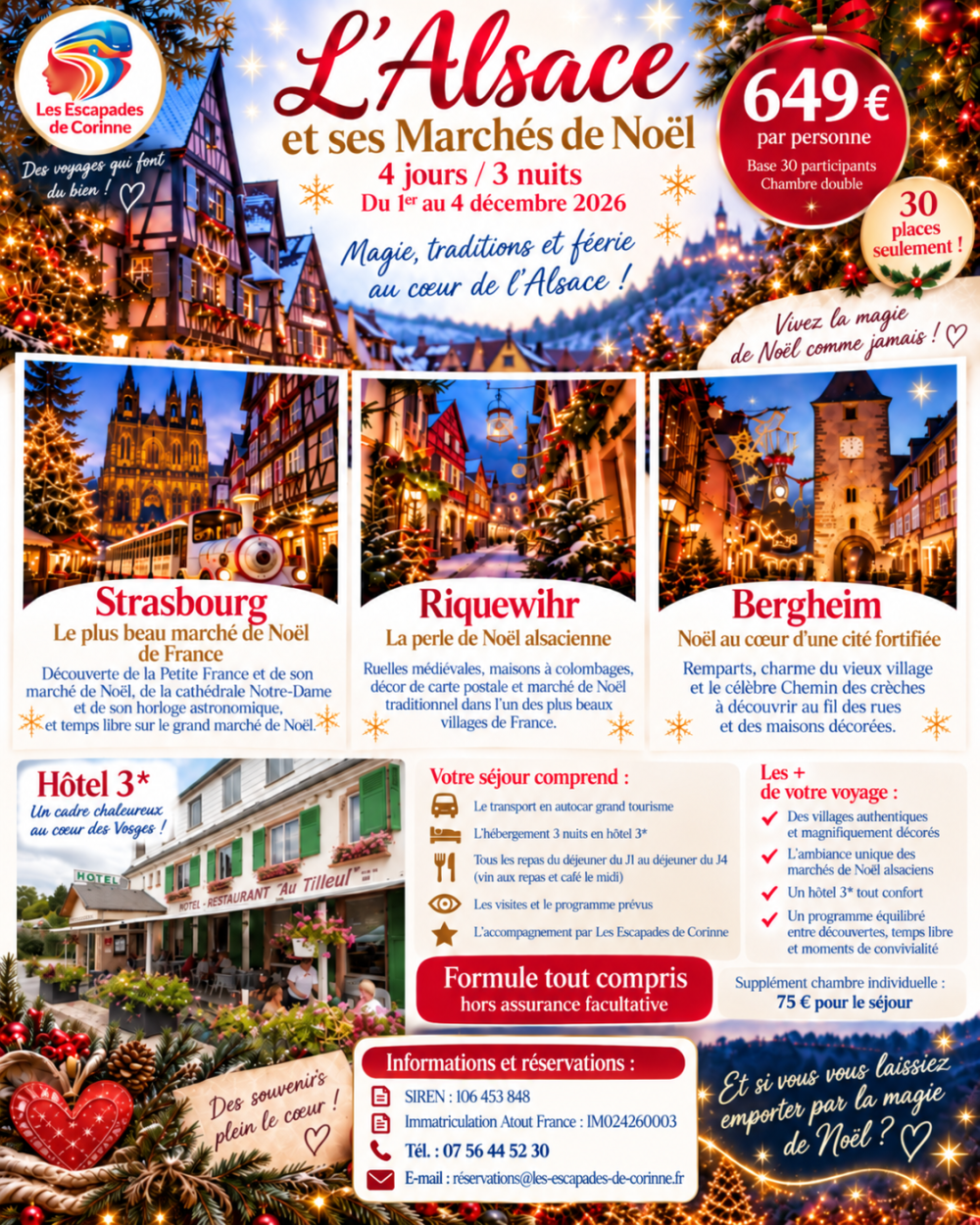 L'Alsace et ses Marchés de Noel